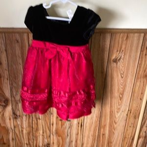 Red/Black Todler Dress